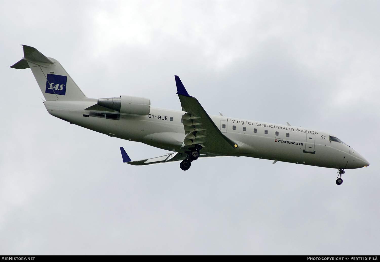 Aircraft Photo of OY-RJE | Canadair CRJ-200LR (CL-600-2B19) | Scandinavian Airlines - SAS | AirHistory.net #187303