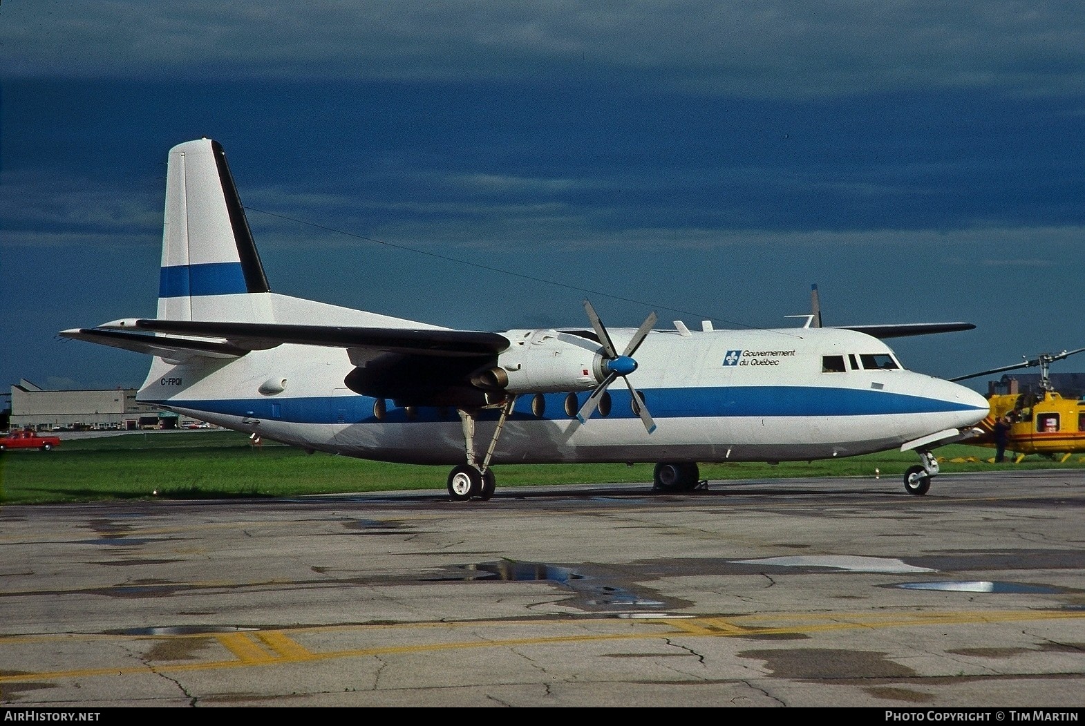 Aircraft Photo of C-FPQI | Fairchild F-27A | Gouvernement du Québec | AirHistory.net #187312