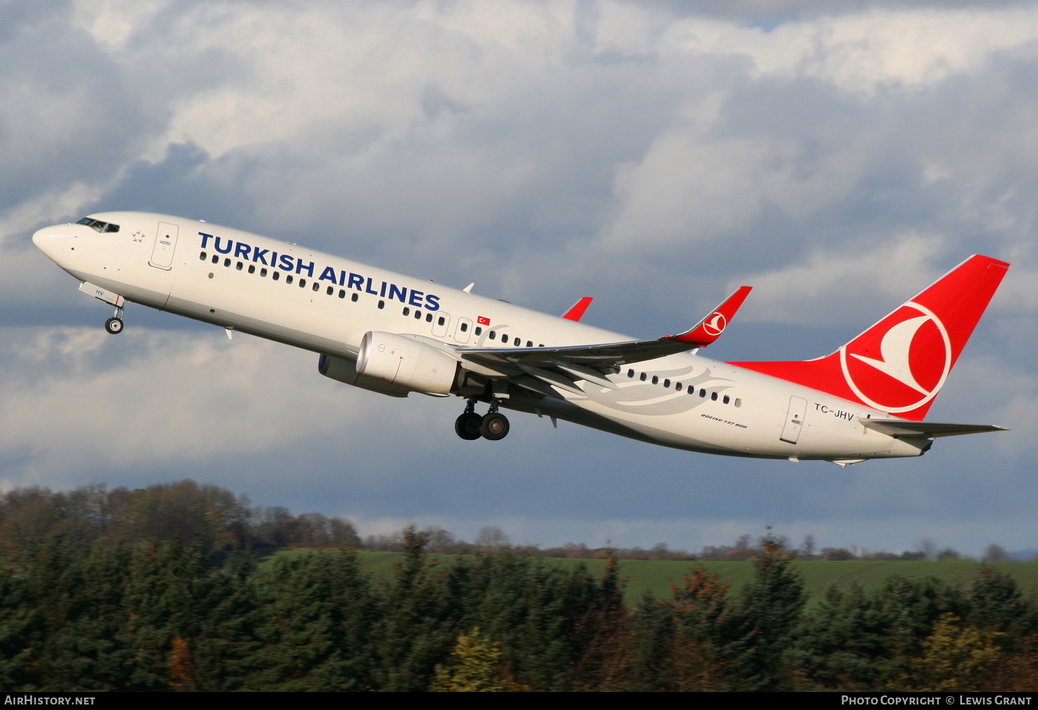 Aircraft Photo of TC-JHV | Boeing 737-8F2 | Turkish Airlines | AirHistory.net #187319