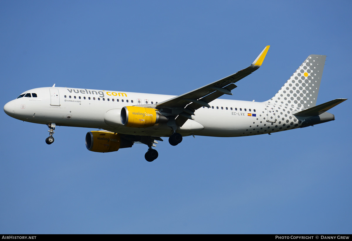 Aircraft Photo of EC-LVX | Airbus A320-214 | Vueling Airlines | AirHistory.net #187323