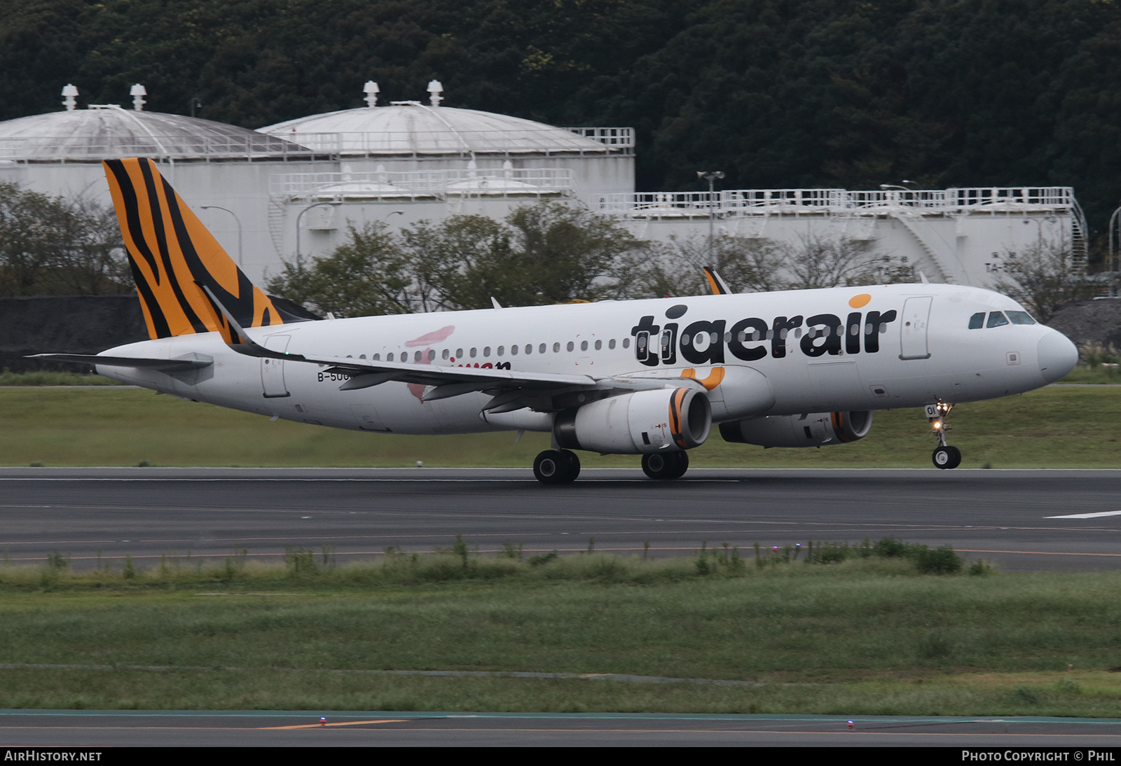 Aircraft Photo of B-50001 | Airbus A320-232 | Tigerair Taiwan | AirHistory.net #187334