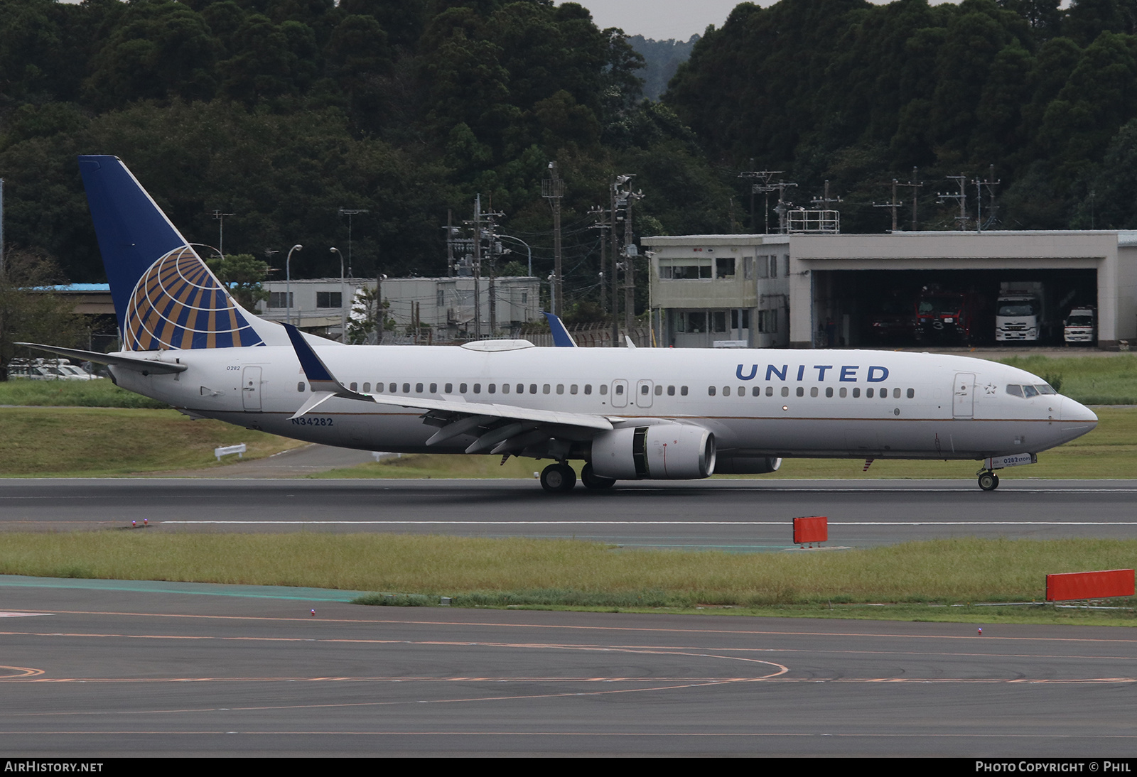 Aircraft Photo of N34282 | Boeing 737-824 | United Airlines | AirHistory.net #187336