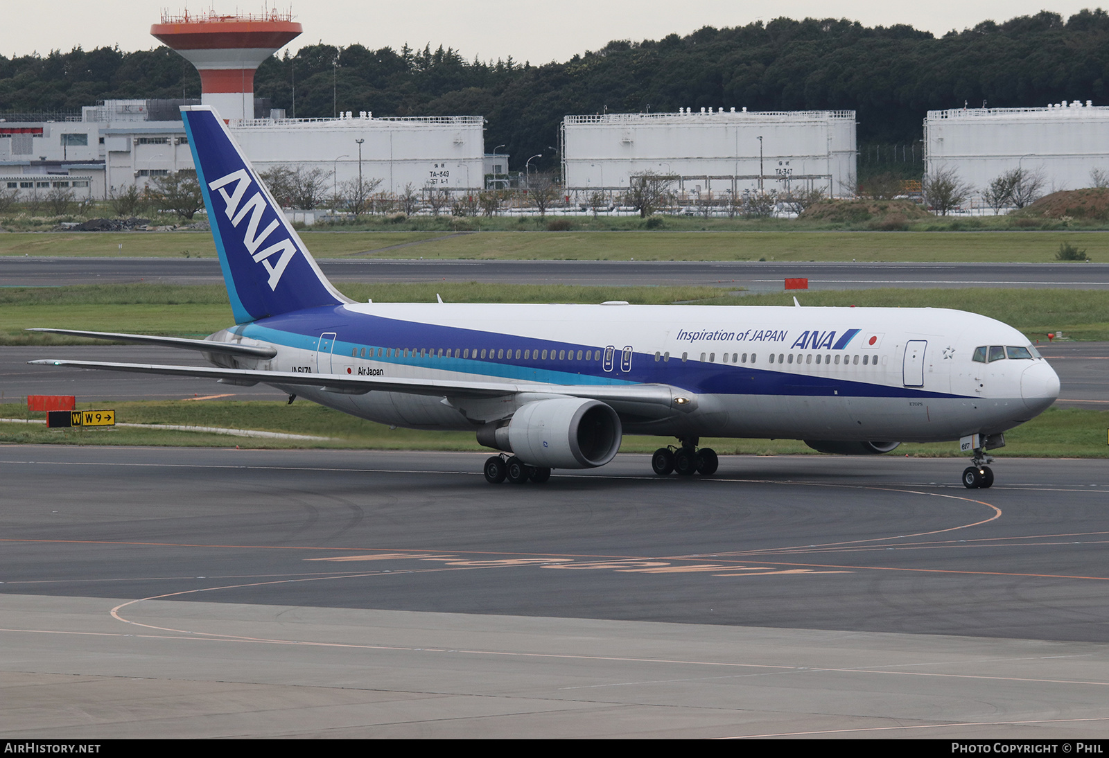 Aircraft Photo of JA617A | Boeing 767-381/ER | All Nippon Airways - ANA | AirHistory.net #187337