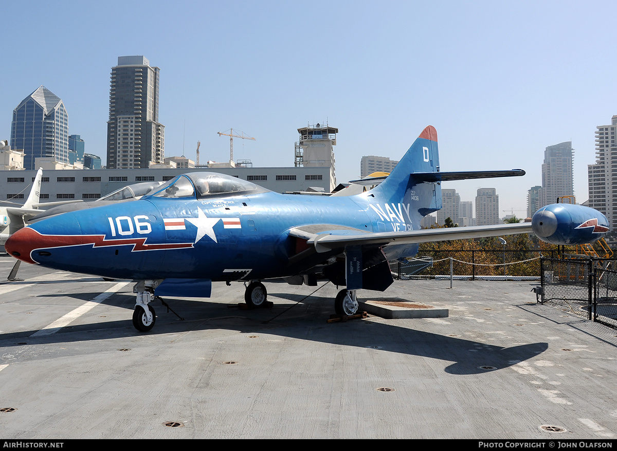 Aircraft Photo of 141136 | Grumman F9F-5 Panther | USA - Navy | AirHistory.net #187359