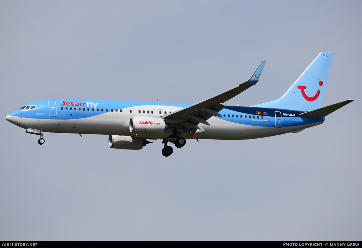 Aircraft Photo of OO-JAU | Boeing 737-8K5 | Jetairfly | AirHistory.net #187371
