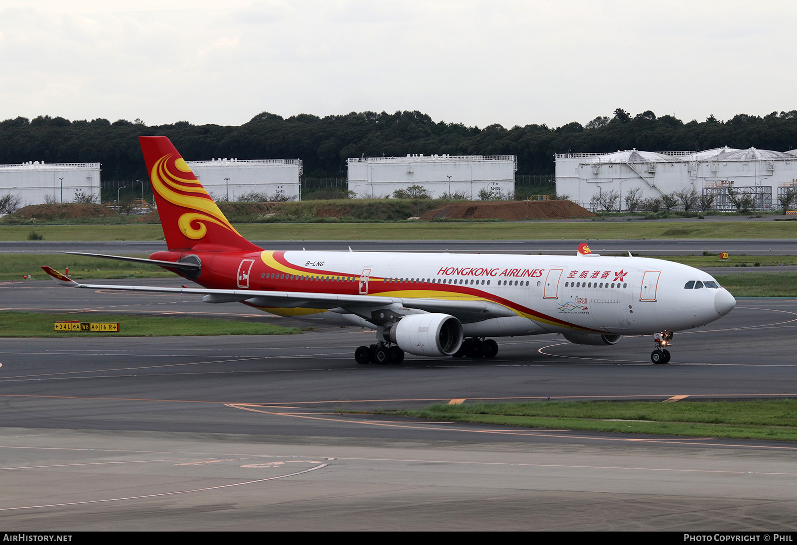 Aircraft Photo of B-LNG | Airbus A330-223 | Hong Kong Airlines | AirHistory.net #187372