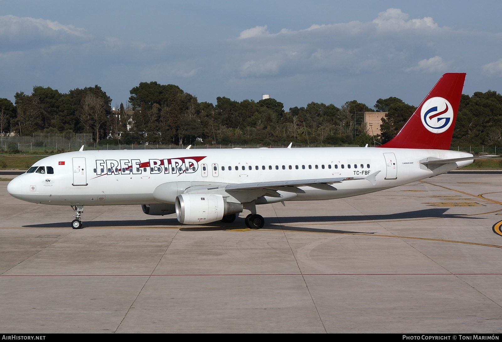 Aircraft Photo of TC-FBF | Airbus A320-212 | Freebird Airlines | AirHistory.net #187378