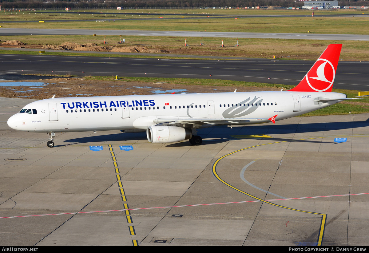 Aircraft Photo of TC-JRD | Airbus A321-231 | Turkish Airlines | AirHistory.net #187394