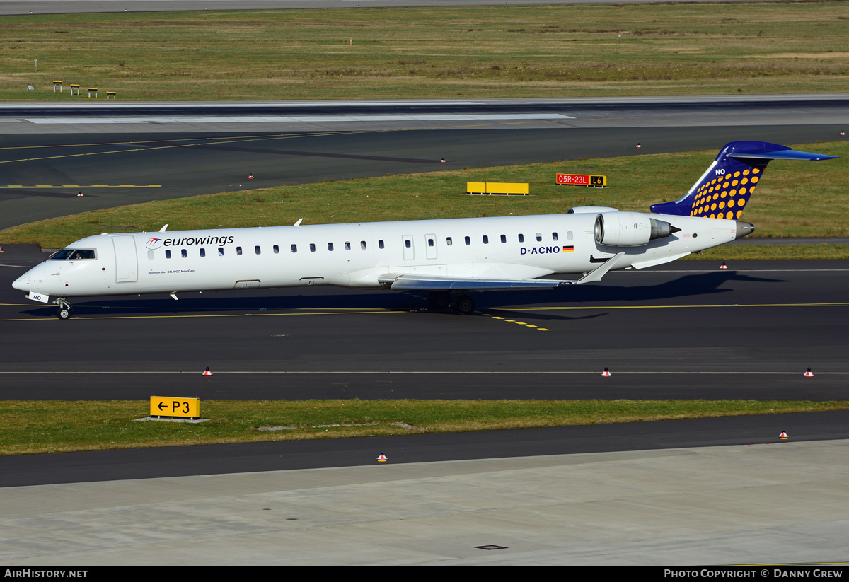 Aircraft Photo of D-ACNO | Bombardier CRJ-900LR (CL-600-2D24) | Eurowings | AirHistory.net #187399