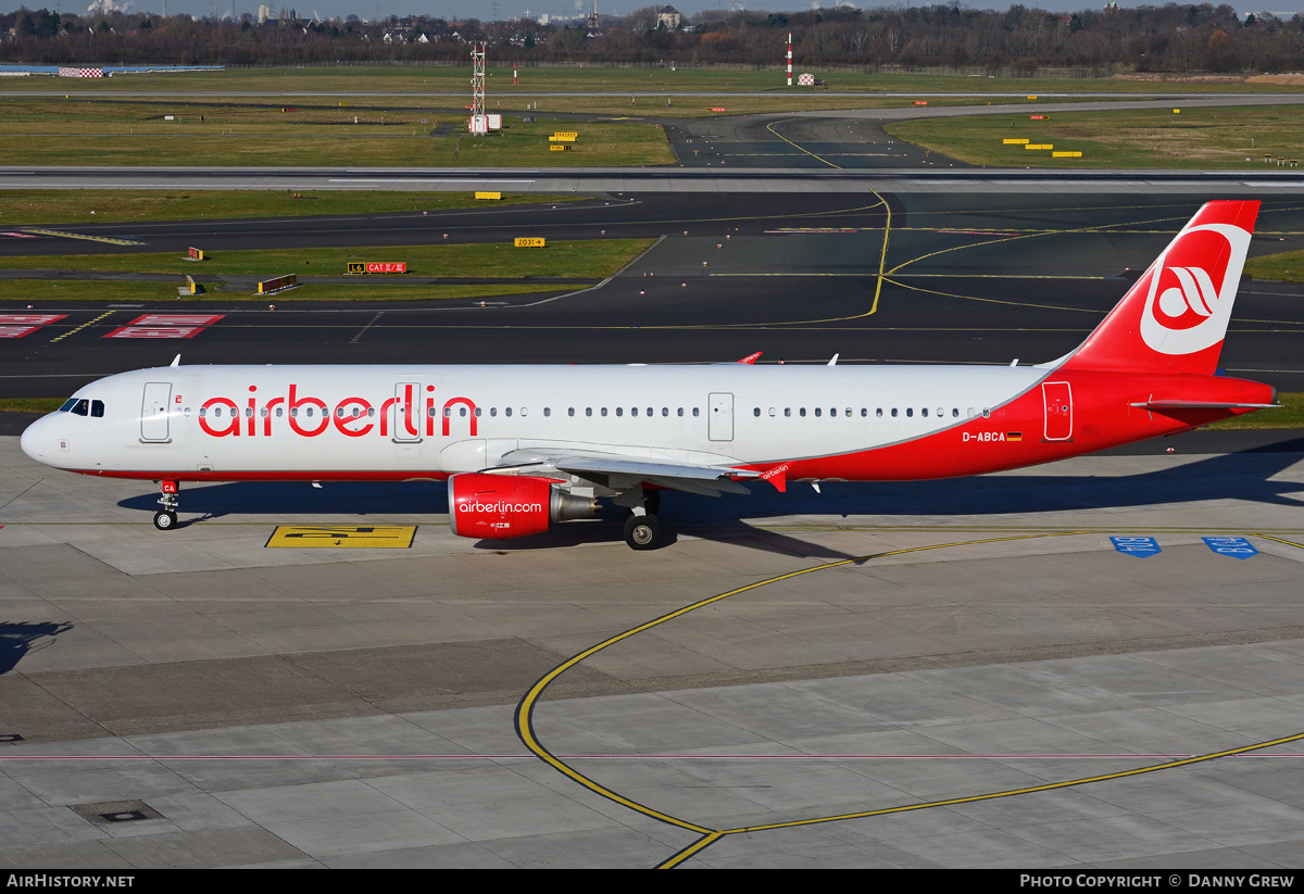 Aircraft Photo of D-ABCA | Airbus A321-211 | Air Berlin | AirHistory.net #187405