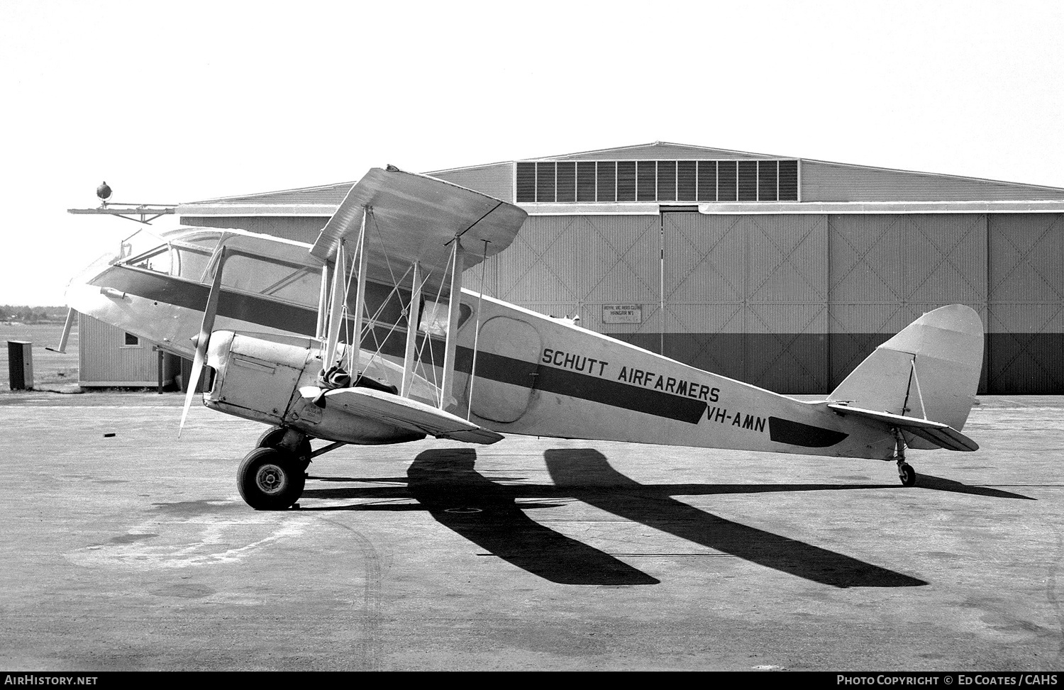 Aircraft Photo of VH-AMN | De Havilland D.H. 84A Dragon 3 | Schutt Airfarmers | AirHistory.net #187423