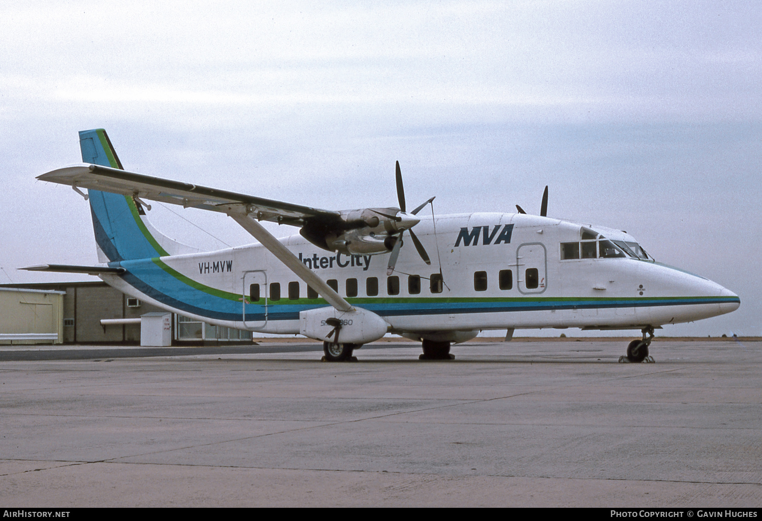 Aircraft Photo of VH-MVW | Short 360-100 | Murray Valley Airlines - MVA | AirHistory.net #187424