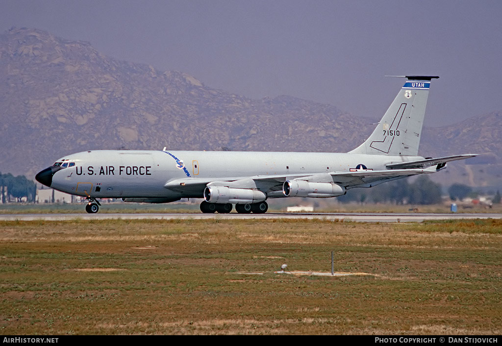 Aircraft Photo of 57-1510 / 71510 | Boeing KC-135E Stratotanker | USA - Air Force | AirHistory.net #187425
