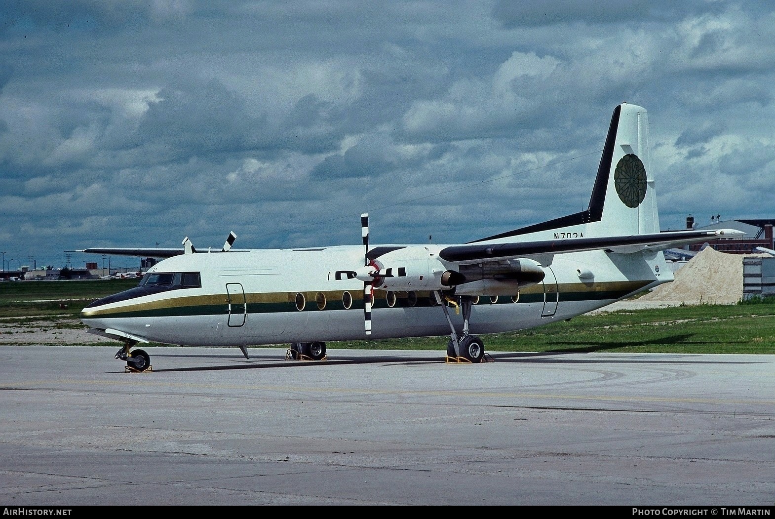 Aircraft Photo of N702A | Fokker F27-500C/RF Friendship | Aramco | AirHistory.net #187427