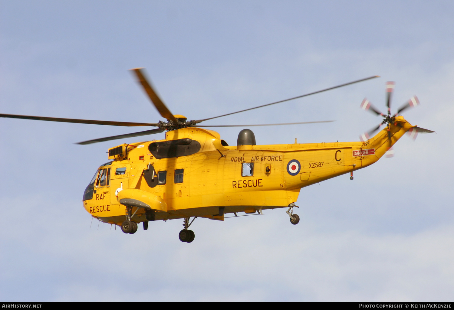 Aircraft Photo of XZ587 | Westland WS-61 Sea King HAR3 | UK - Air Force | AirHistory.net #187441