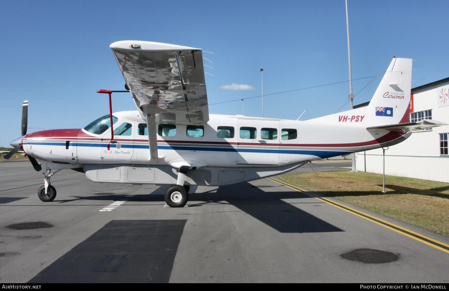 Aircraft Photo of VH-PSY | Cessna 208B Grand Caravan | Queensland Government | AirHistory.net #187446
