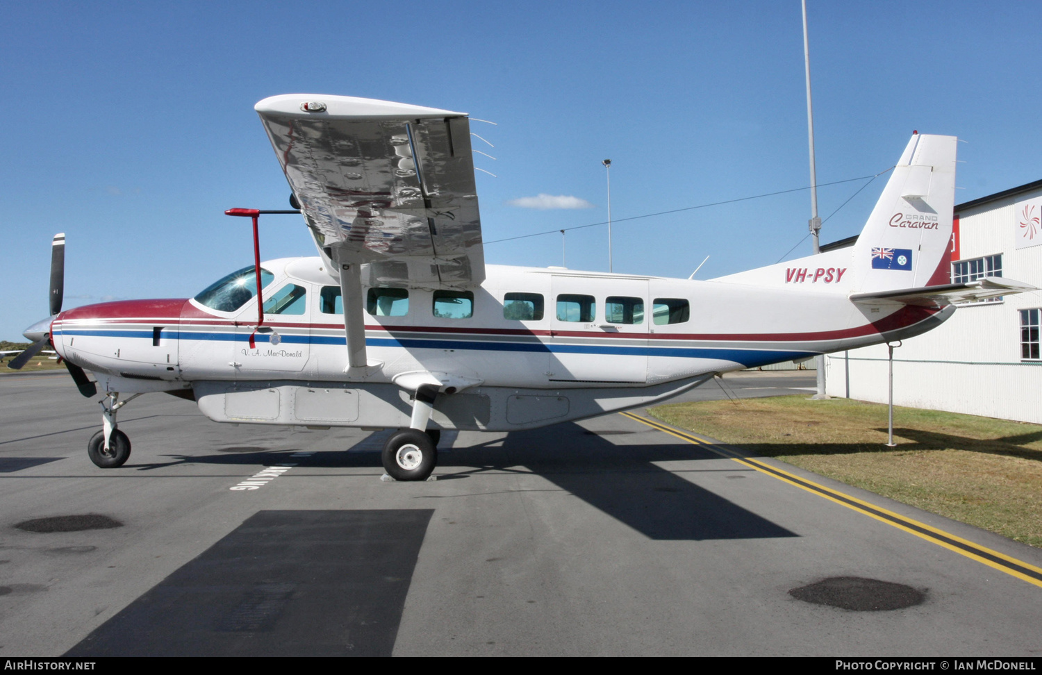 Aircraft Photo of VH-PSY | Cessna 208B Grand Caravan | AirHistory.net #187446