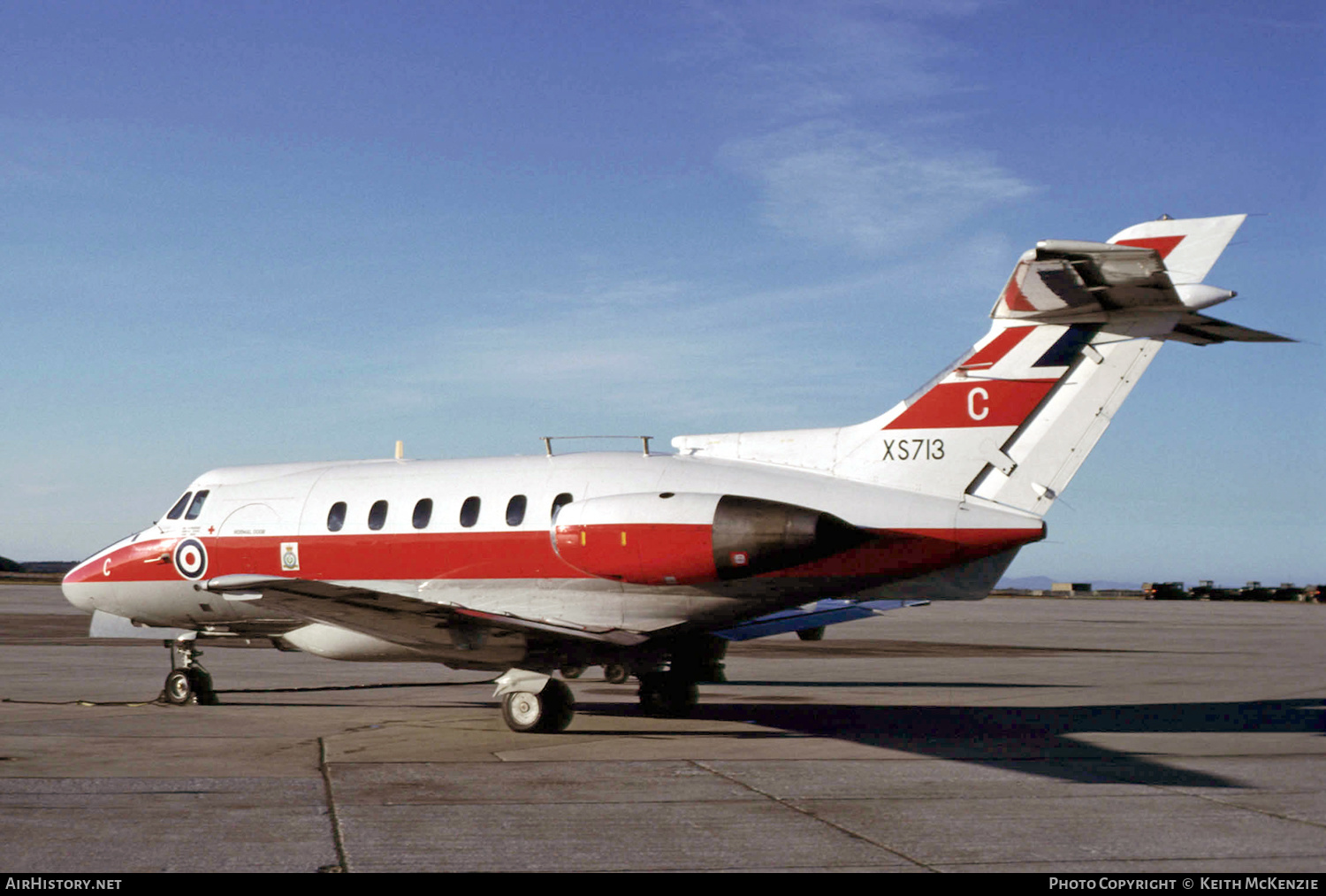 Aircraft Photo of XS713 | Hawker Siddeley HS-125-2 Dominie T1 | UK - Air Force | AirHistory.net #187451