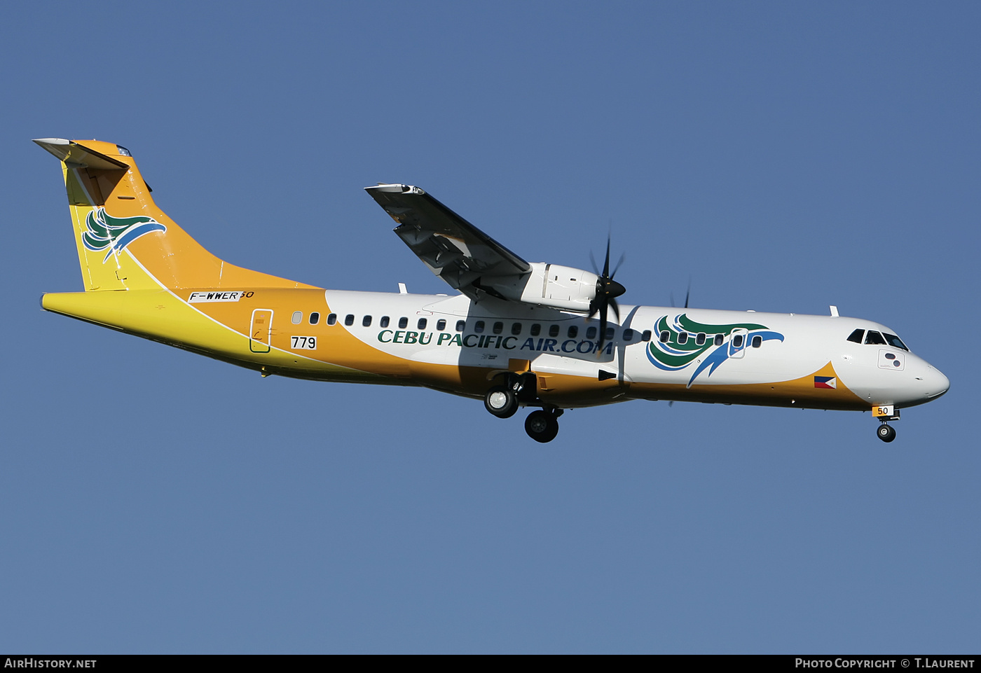 Aircraft Photo of F-WWER | ATR ATR-72-500 (ATR-72-212A) | Cebu Pacific Air | AirHistory.net #187471
