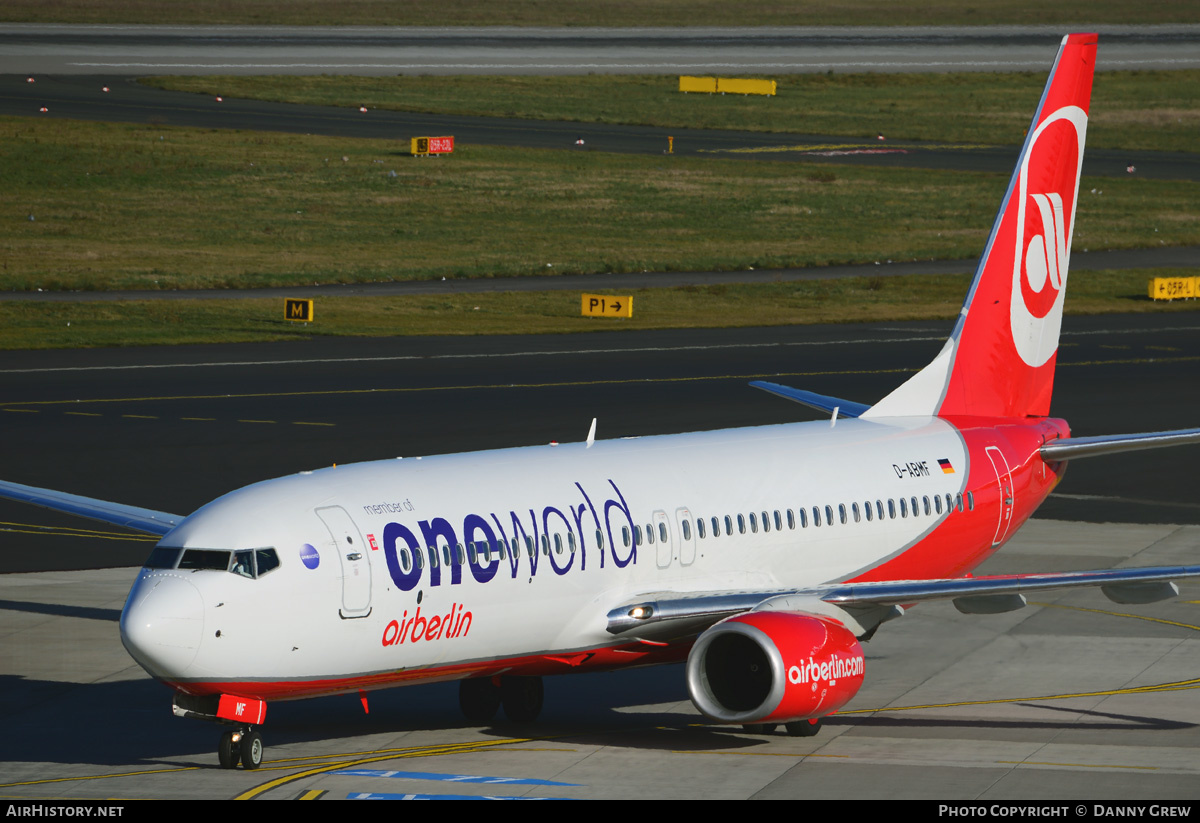 Aircraft Photo of D-ABMF | Boeing 737-86J | Air Berlin | AirHistory.net #187474