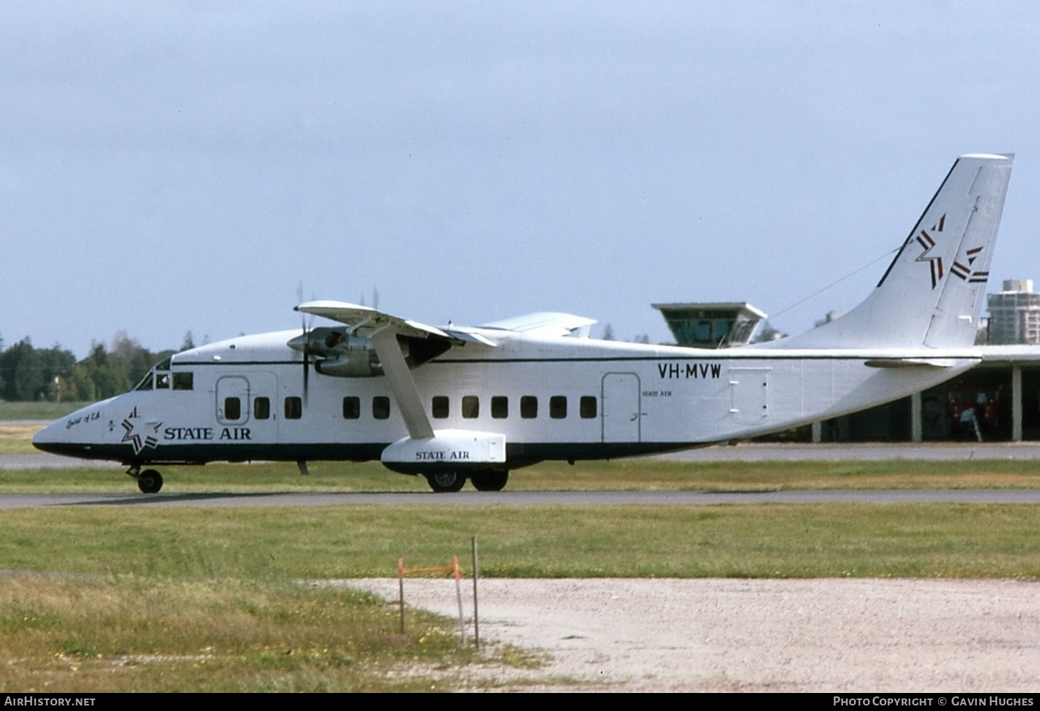 Aircraft Photo of VH-MVW | Short 360-300 | State Air | AirHistory.net #187482