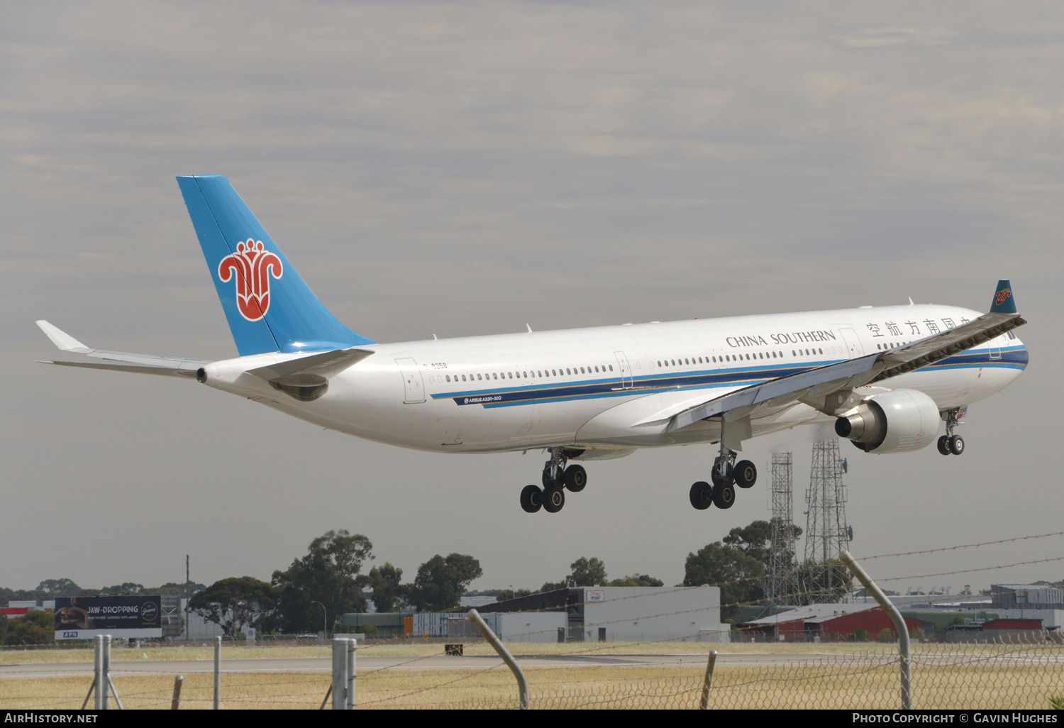 Aircraft Photo of B-8358 | Airbus A330-323 | China Southern Airlines | AirHistory.net #187489