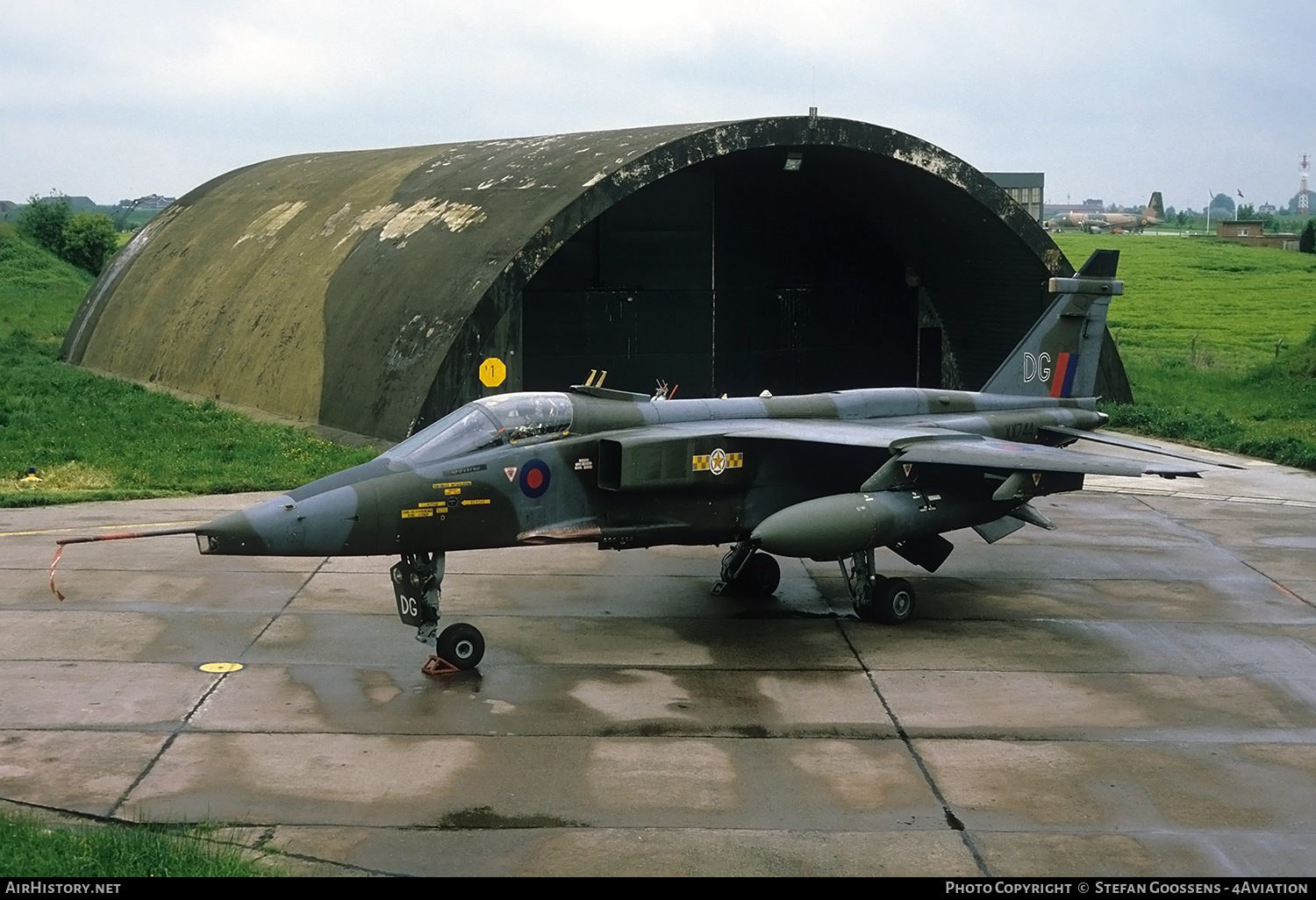 Aircraft Photo of XX744 | Sepecat Jaguar GR1 | UK - Air Force | AirHistory.net #187490
