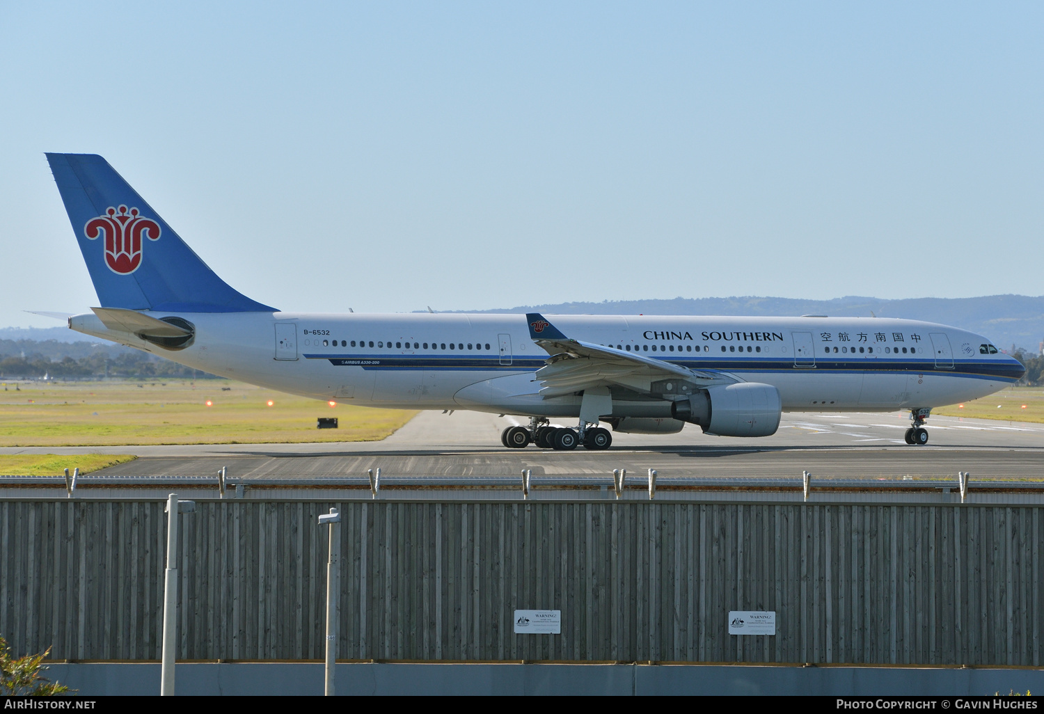 Aircraft Photo of B-6532 | Airbus A330-223 | China Southern Airlines | AirHistory.net #187502