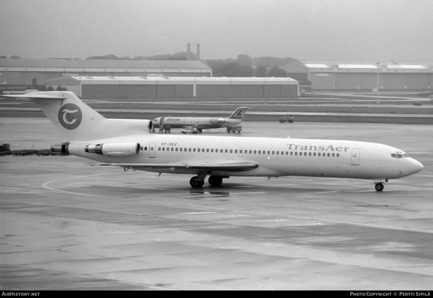 Aircraft Photo of OY-SEZ | Boeing 727-2M7/Adv | TransAer International Airlines | AirHistory.net #187517