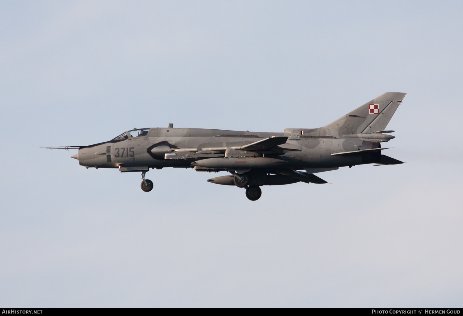 Aircraft Photo of 3715 | Sukhoi Su-22M4 | Poland - Air Force | AirHistory.net #187528