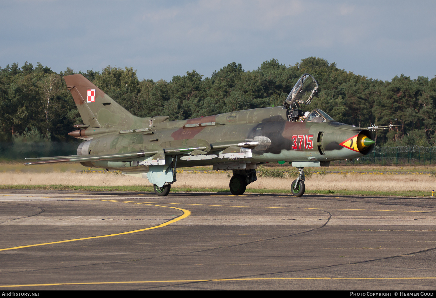 Aircraft Photo of 3715 | Sukhoi Su-22M4 | Poland - Air Force | AirHistory.net #187530