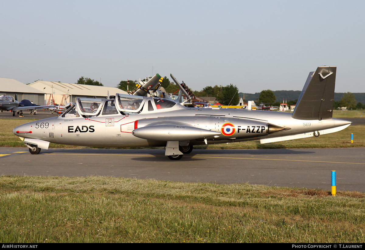 Aircraft Photo of F-AZZP / 569 | Fouga CM-170R Magister | France - Air Force | AirHistory.net #187531