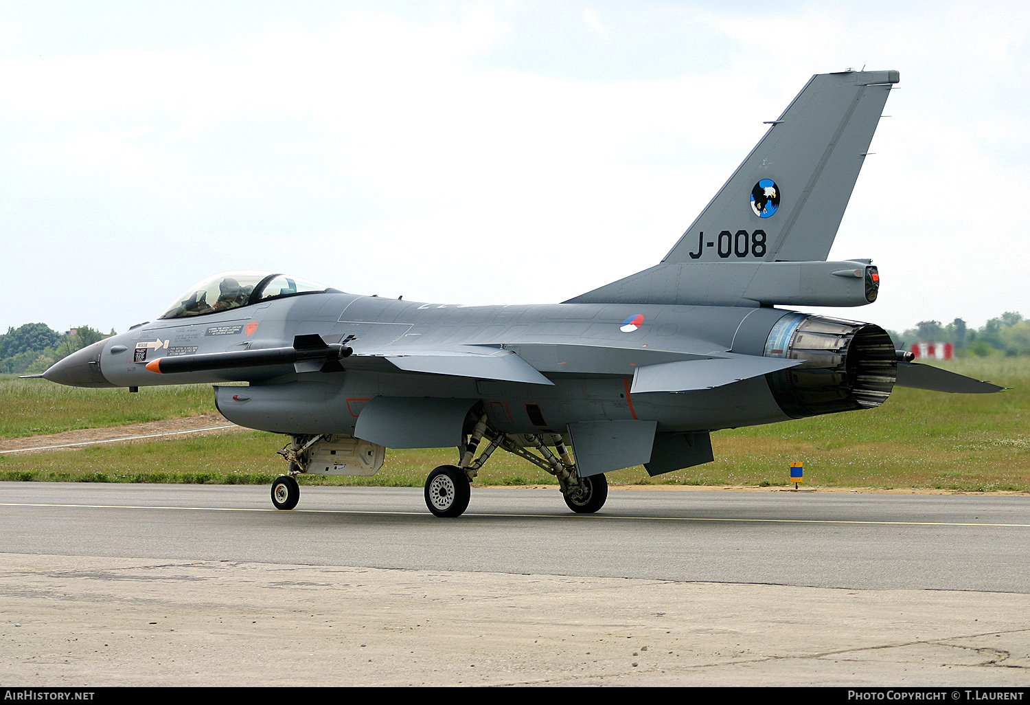 Aircraft Photo of J-008 | General Dynamics F-16AM Fighting Falcon | Netherlands - Air Force | AirHistory.net #187562