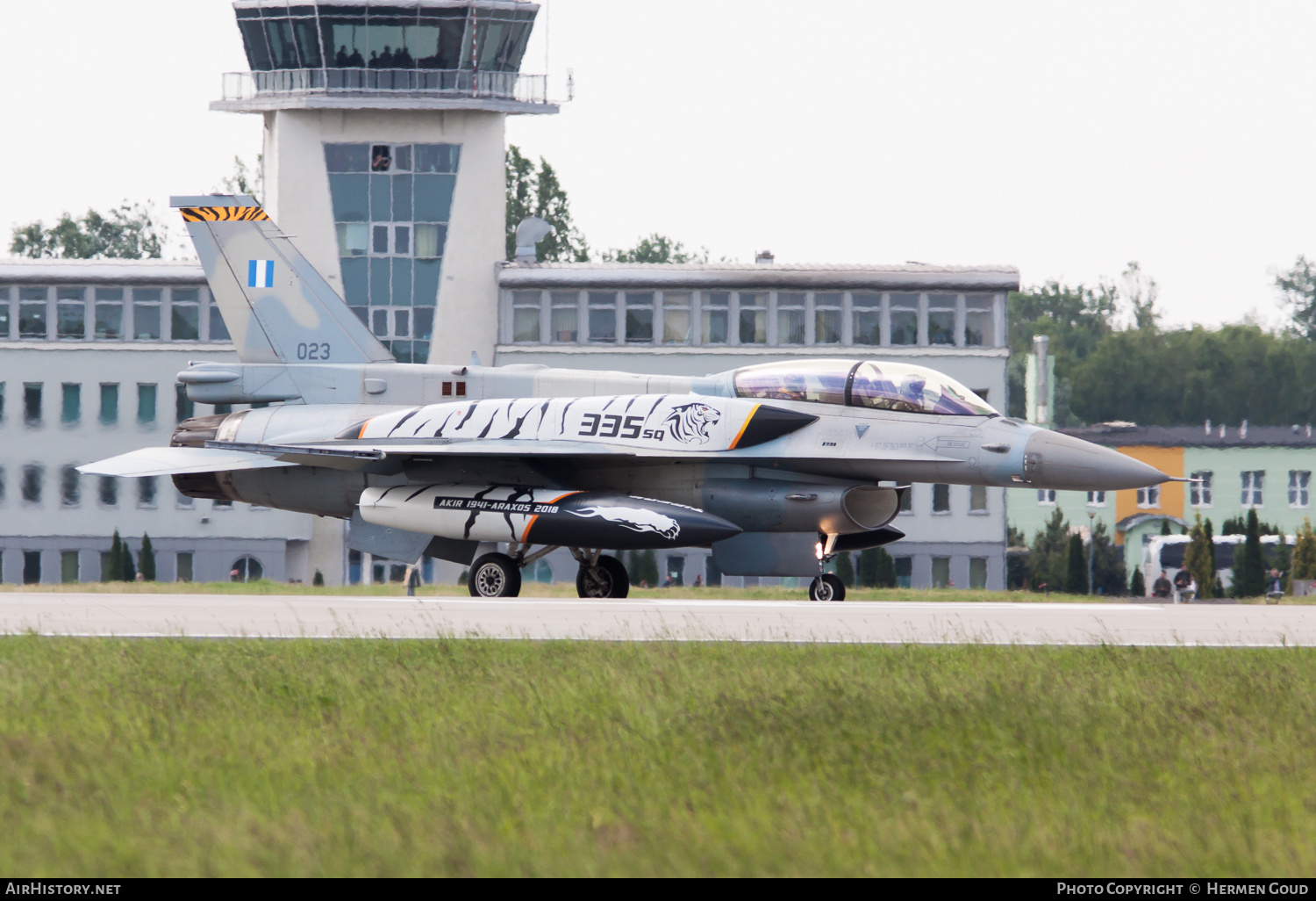 Aircraft Photo of 023 | General Dynamics F-16D Fighting Falcon | Greece - Air Force | AirHistory.net #187575