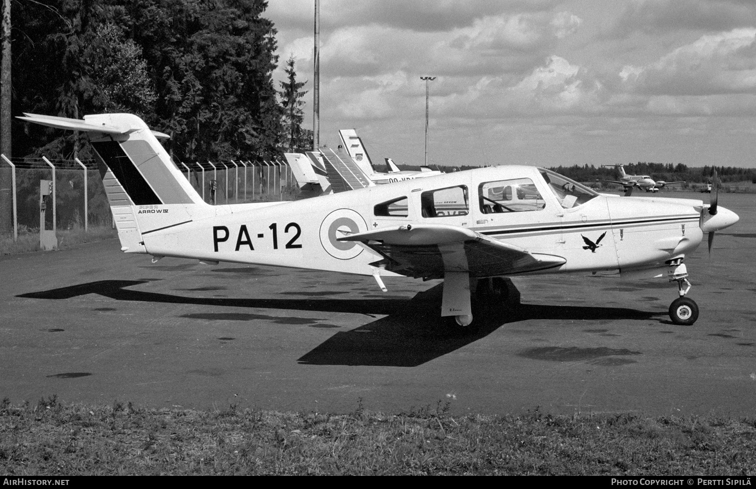 Aircraft Photo of PA-12 | Piper PA-28RT-201 Cherokee Arrow IV | Finland - Air Force | AirHistory.net #187577