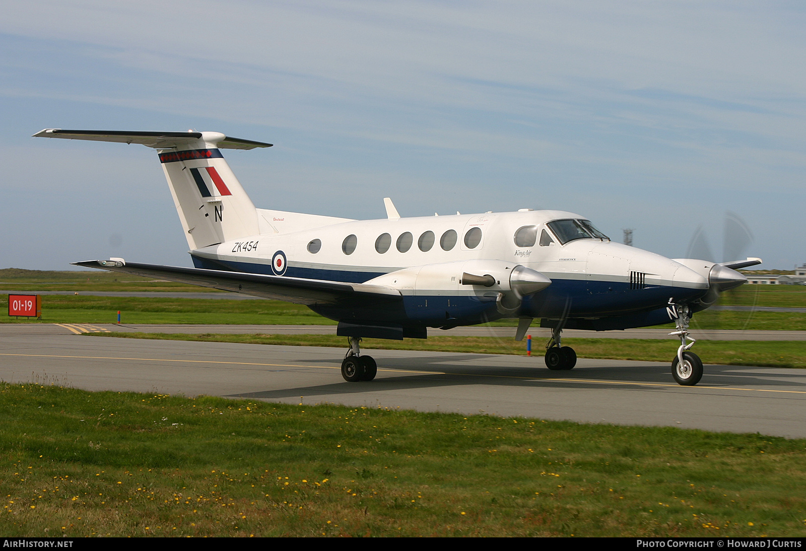 Aircraft Photo of ZK454 | Raytheon B200 King Air | UK - Air Force | AirHistory.net #187586