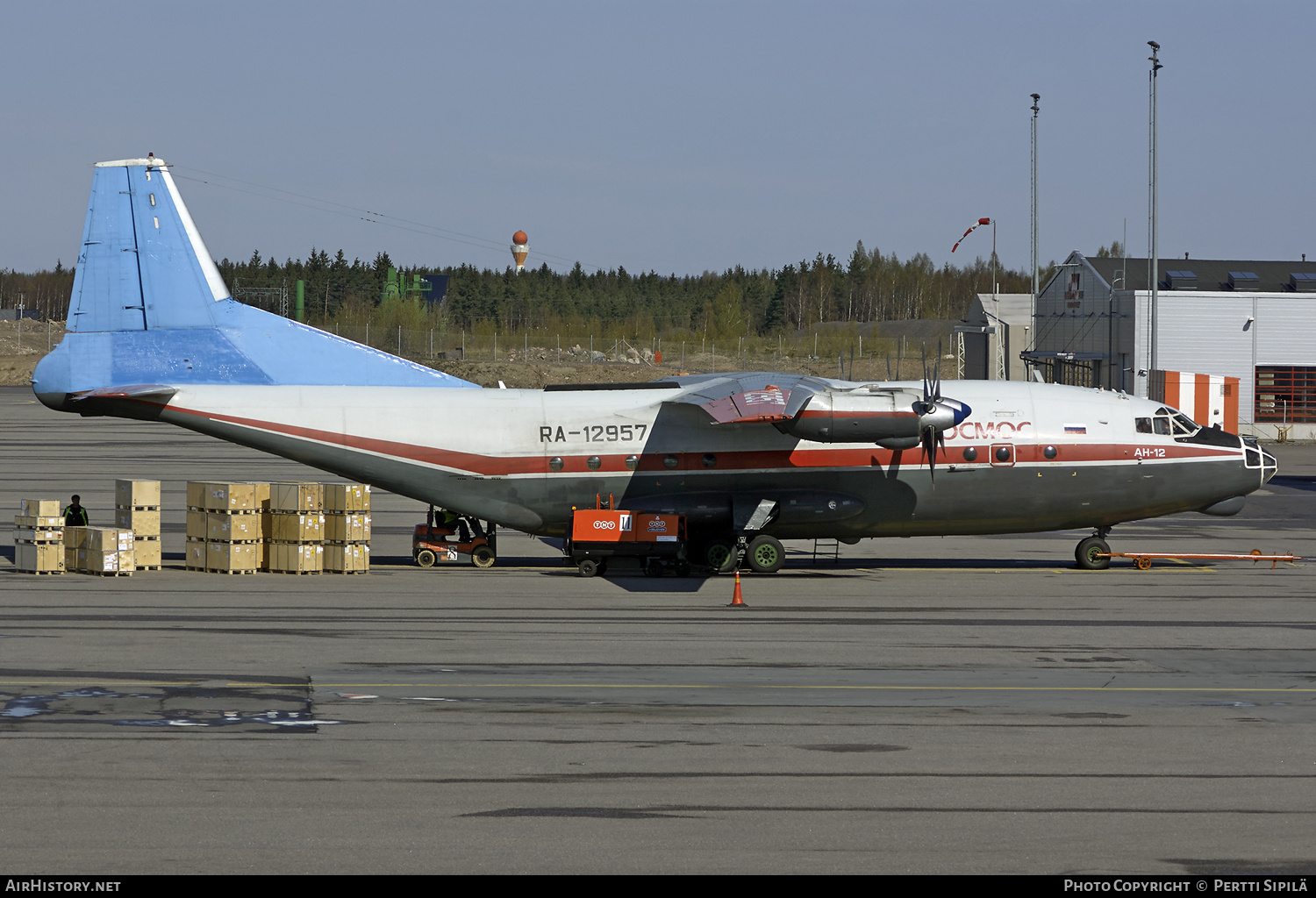 Aircraft Photo of RA-12957 | Antonov An-12BP | Kosmos Airlines | AirHistory.net #187606