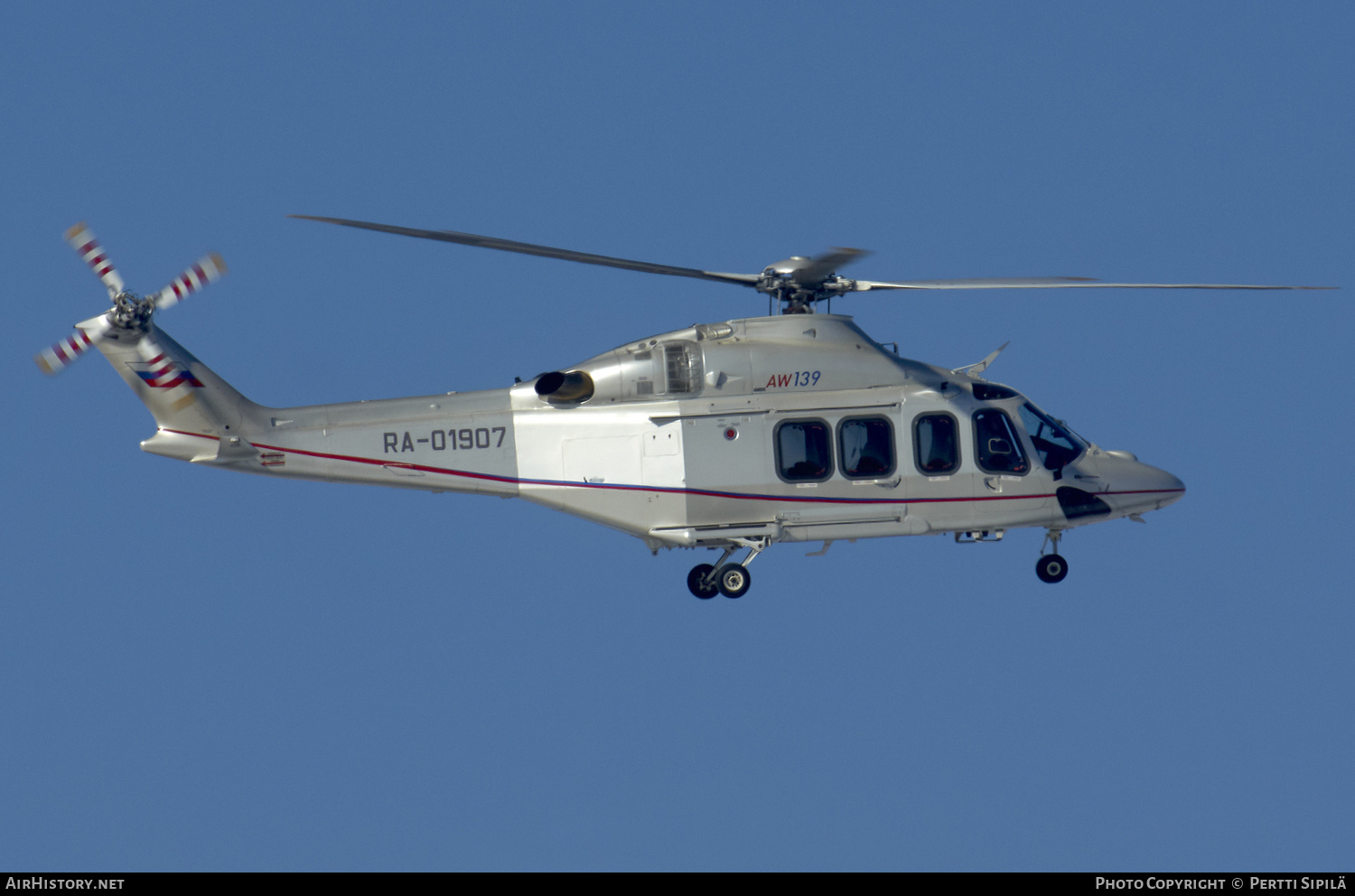 Aircraft Photo of RA-01907 | AgustaWestland AW-139 | AirHistory.net #187608