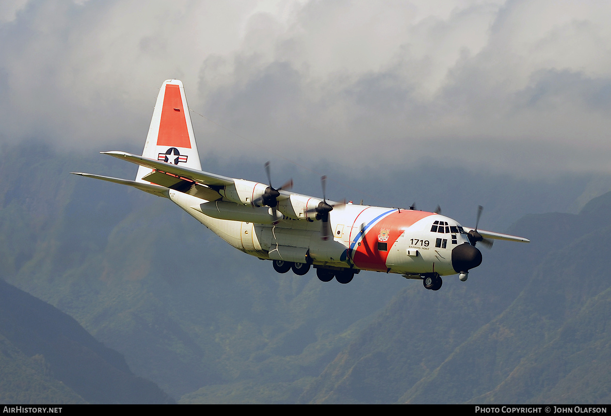 Aircraft Photo of 1719 | Lockheed HC-130H Hercules (L-382) | USA - Coast Guard | AirHistory.net #187622