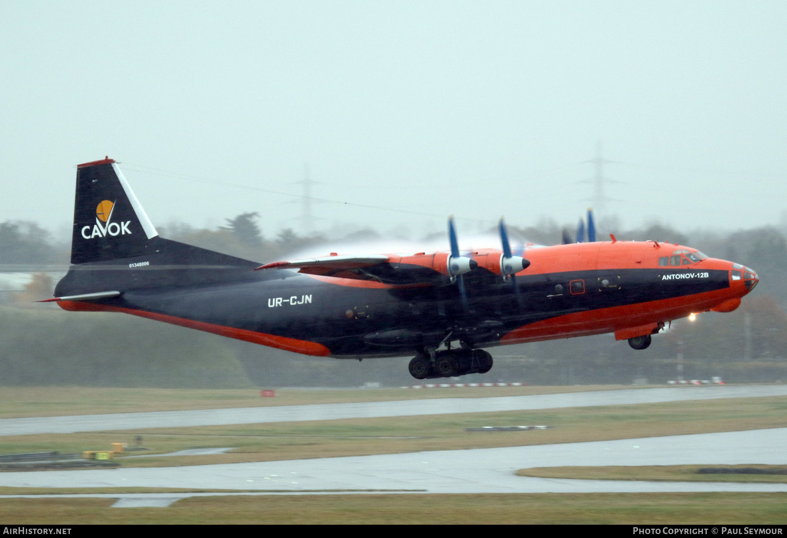 Aircraft Photo of UR-CJN | Antonov An-12B | Cavok Air | AirHistory.net #187632