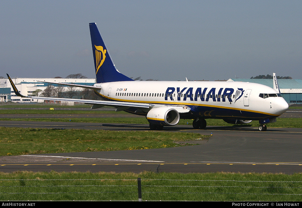 Aircraft Photo of EI-EBK | Boeing 737-8AS | Ryanair | AirHistory.net #187655