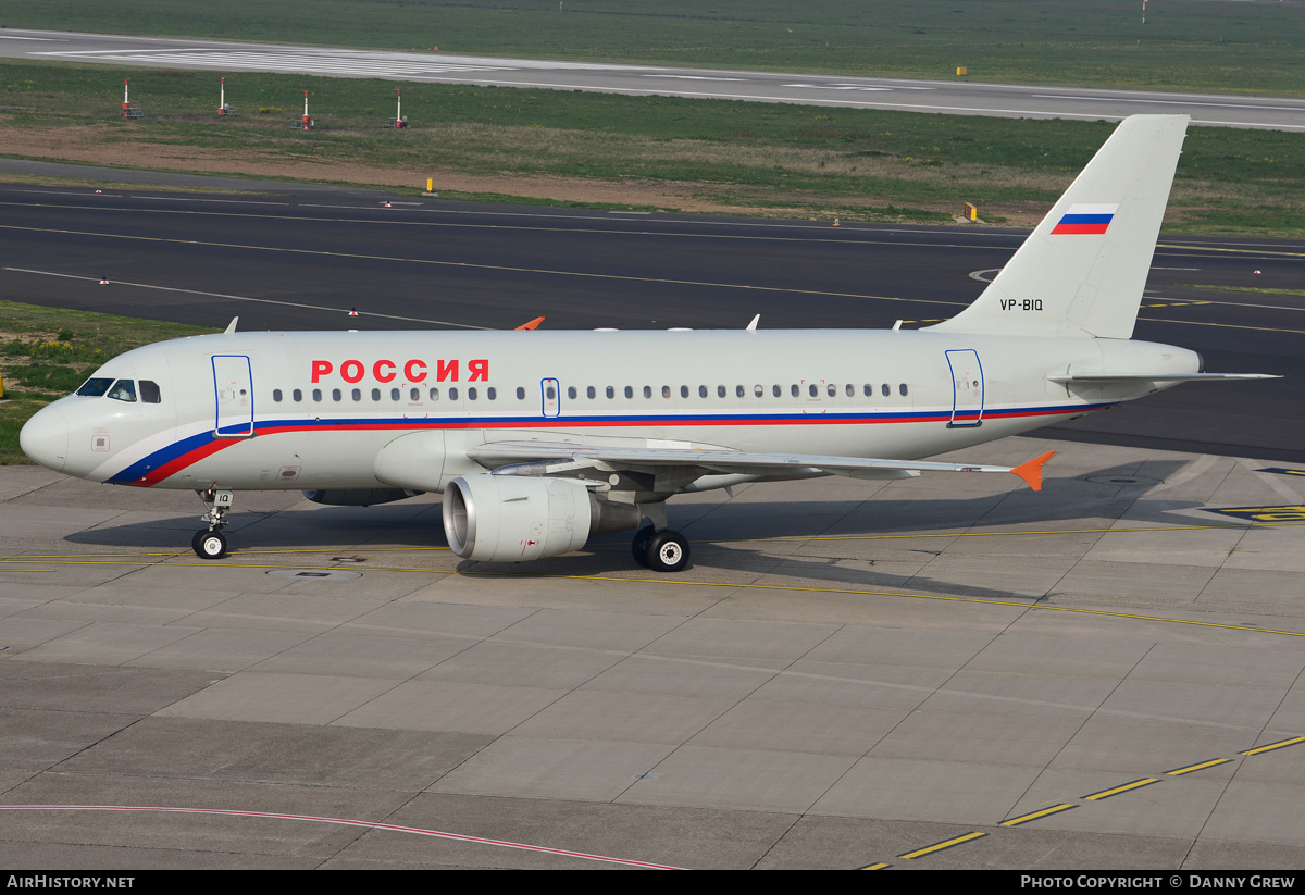 Aircraft Photo of VP-BIQ | Airbus A319-111 | Rossiya - Russian Airlines | AirHistory.net #187667
