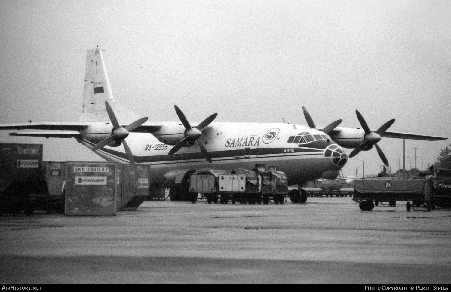 Aircraft Photo of RA-12956 | Antonov An-12B | Samara Airlines | AirHistory.net #187669