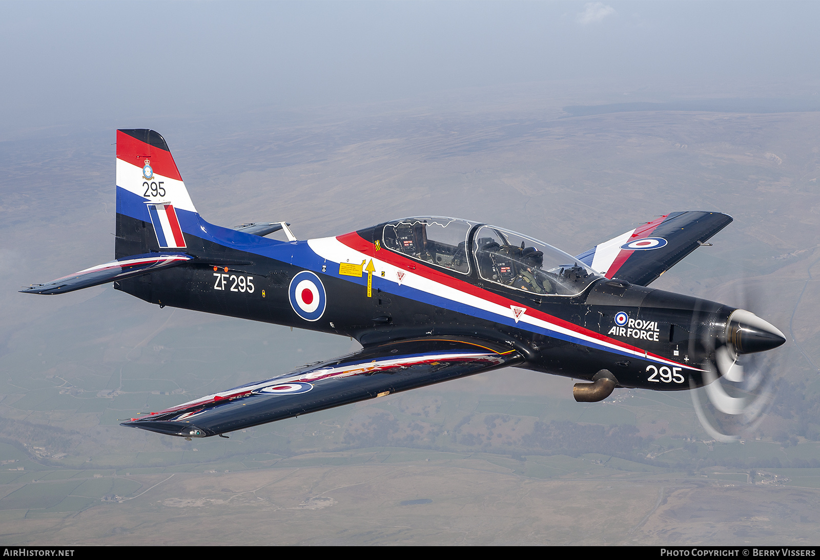 Aircraft Photo of ZF295 | Short S-312 Tucano T1 | UK - Air Force | AirHistory.net #187681