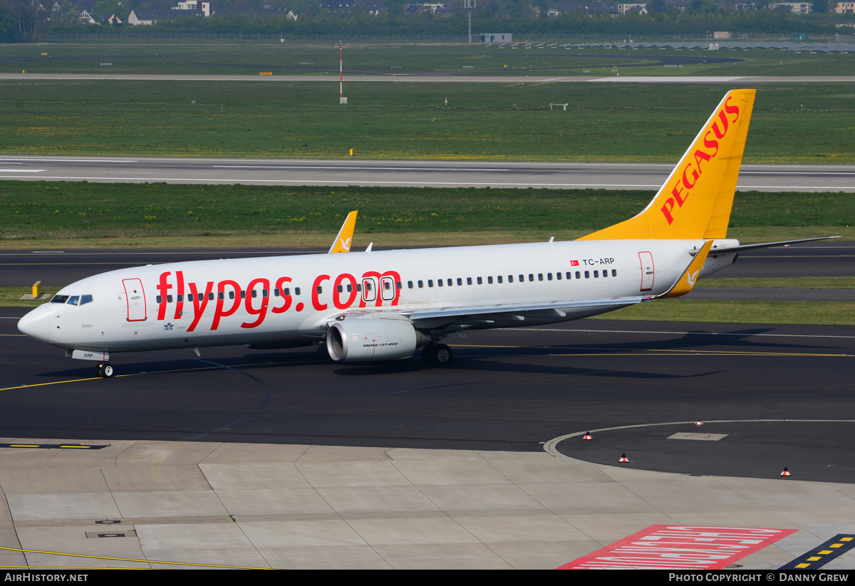 Aircraft Photo of TC-ARP | Boeing 737-82R | Pegasus Airlines | AirHistory.net #187682