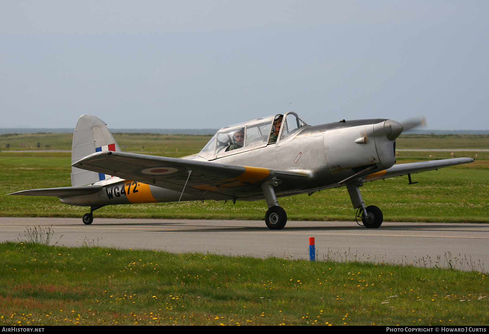 Aircraft Photo of G-AOTY / WG472 | De Havilland DHC-1 Chipmunk Mk22 | UK - Air Force | AirHistory.net #187710