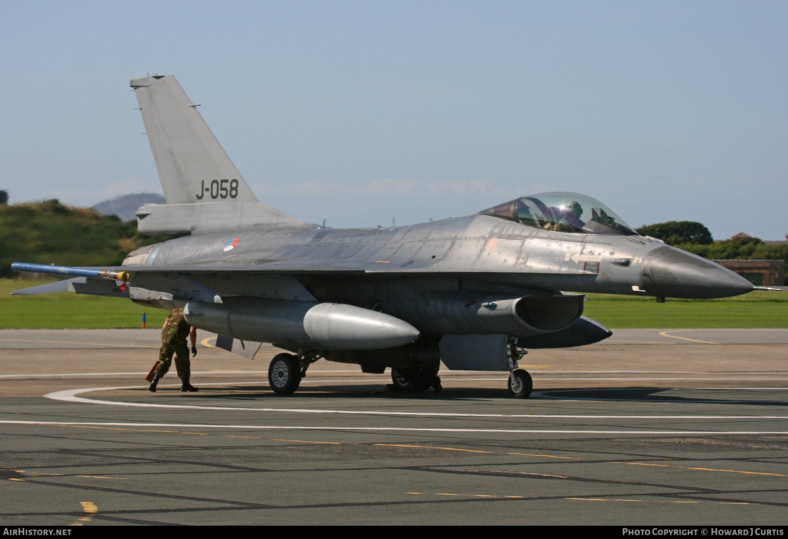 Aircraft Photo of J-058 | General Dynamics F-16AM Fighting Falcon | Netherlands - Air Force | AirHistory.net #187711