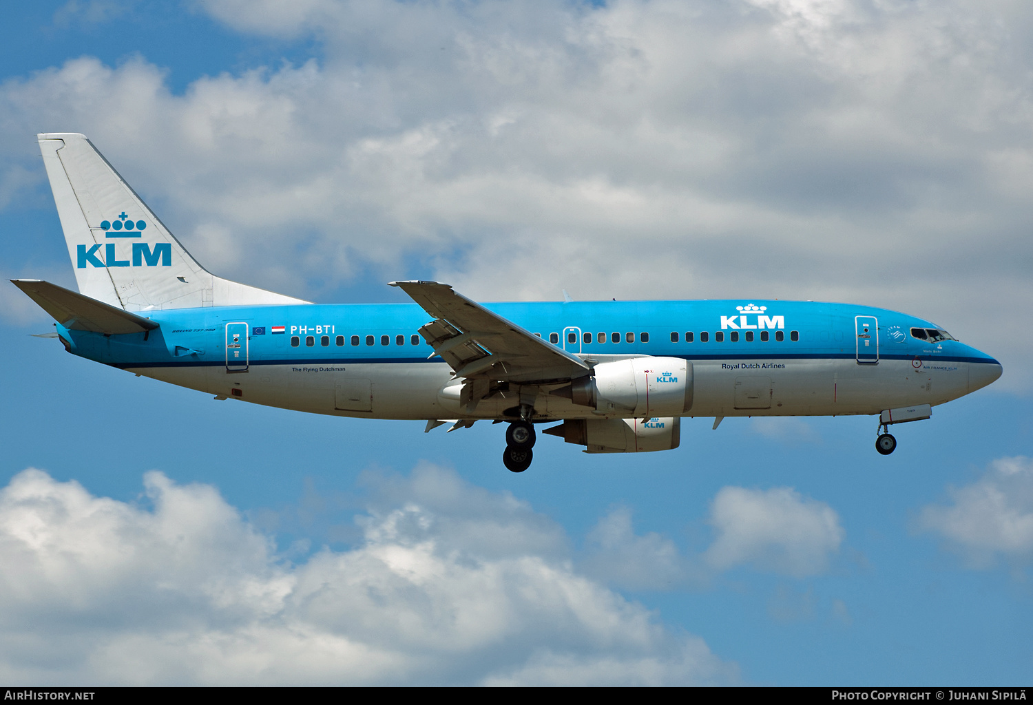 Aircraft Photo of PH-BTI | Boeing 737-306 | KLM - Royal Dutch Airlines | AirHistory.net #187712