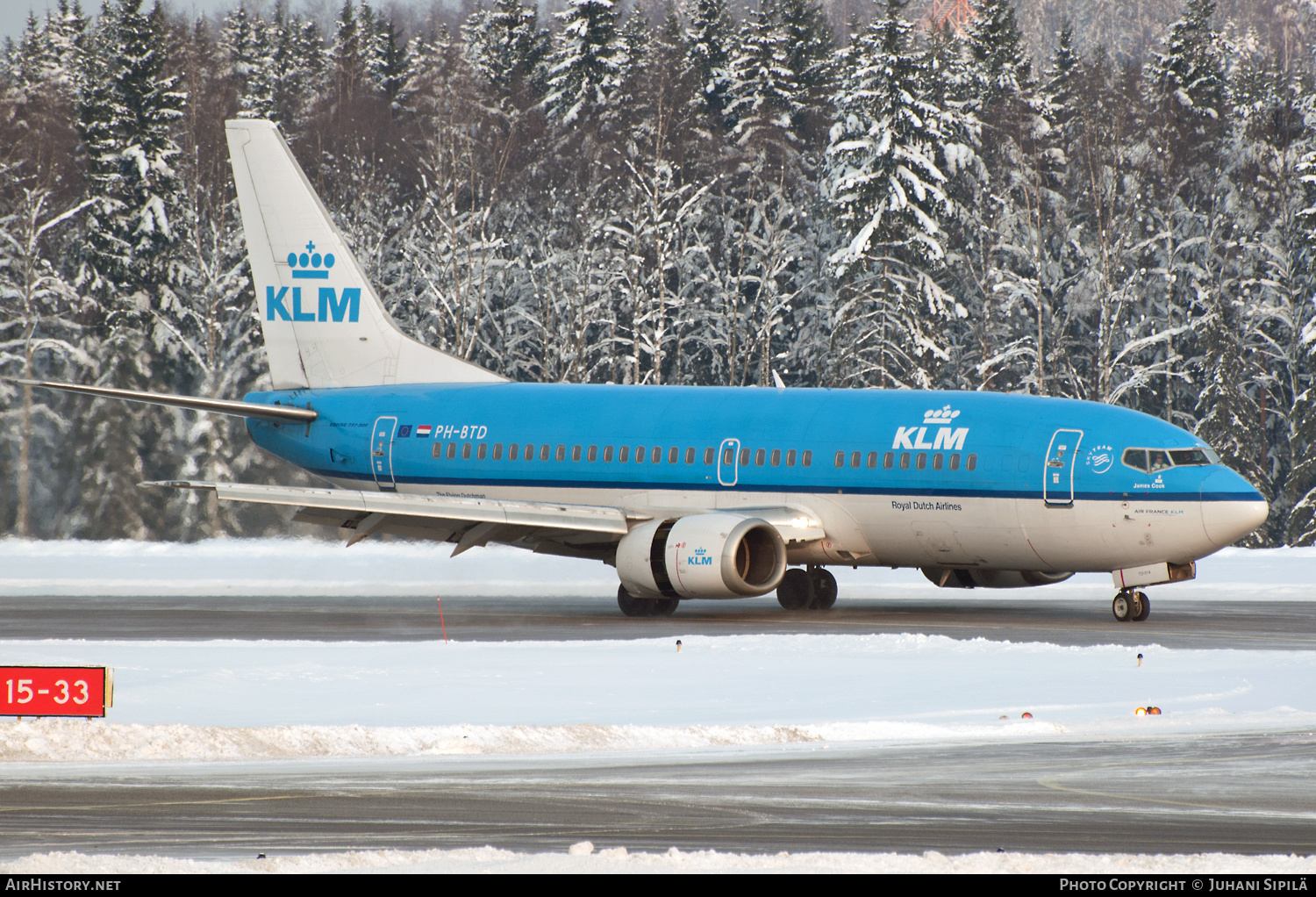 Aircraft Photo of PH-BTD | Boeing 737-306 | KLM - Royal Dutch Airlines | AirHistory.net #187777