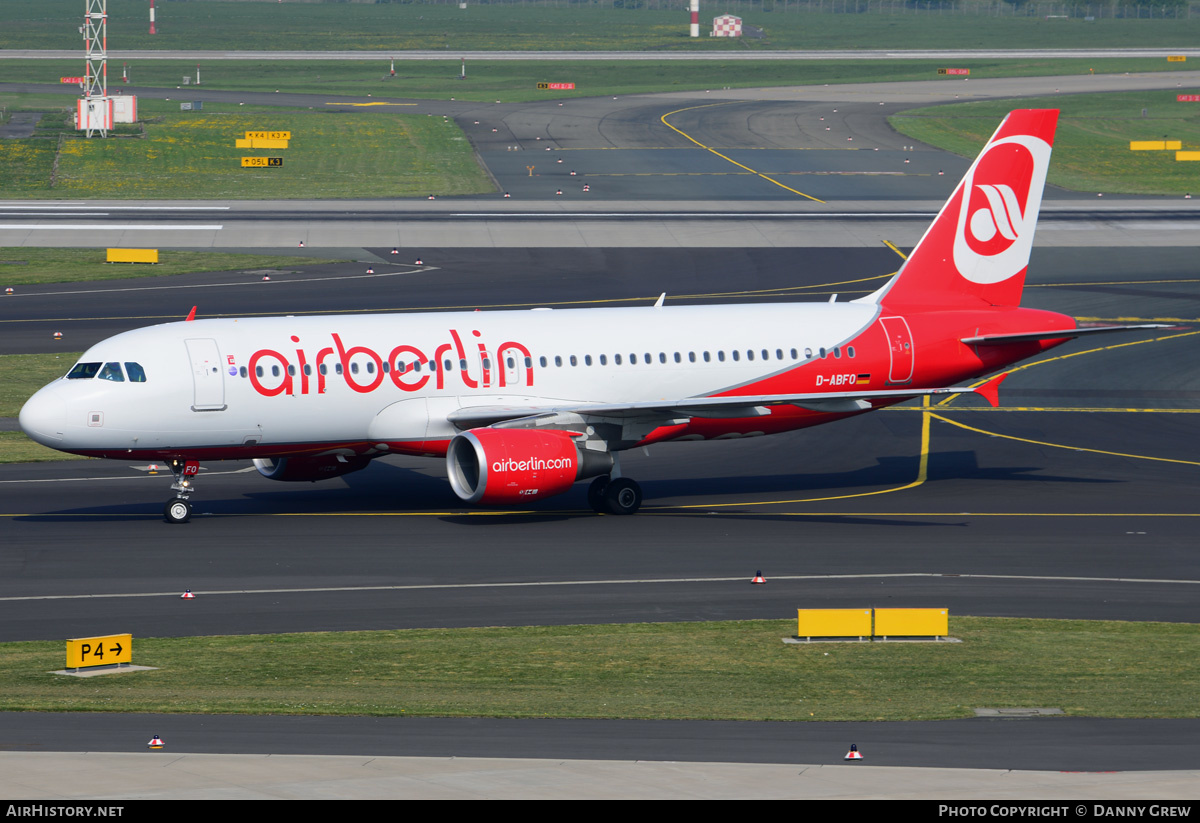Aircraft Photo of D-ABFO | Airbus A320-214 | Air Berlin | AirHistory.net #187785